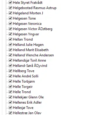 Norvégiai Vállalati Adatbázis EXCEL Letöltés 1