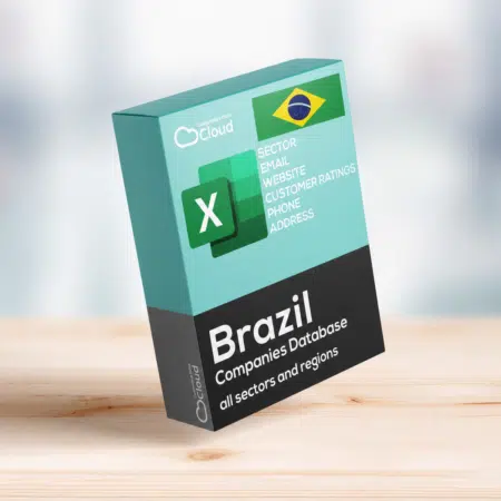 Brazil cégadatbázis Excel letöltés termékborító