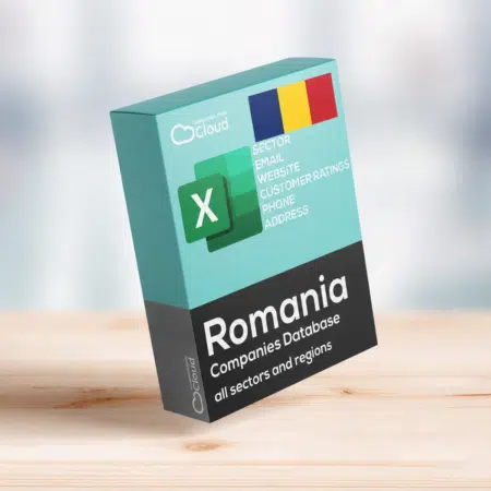 Baza danych firm rumuńskich w formacie Excel do pobrania okładka produktu