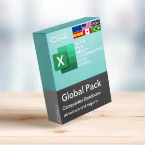 全球B2B企業資料庫集合（包含全部25個國家的Excel表格）